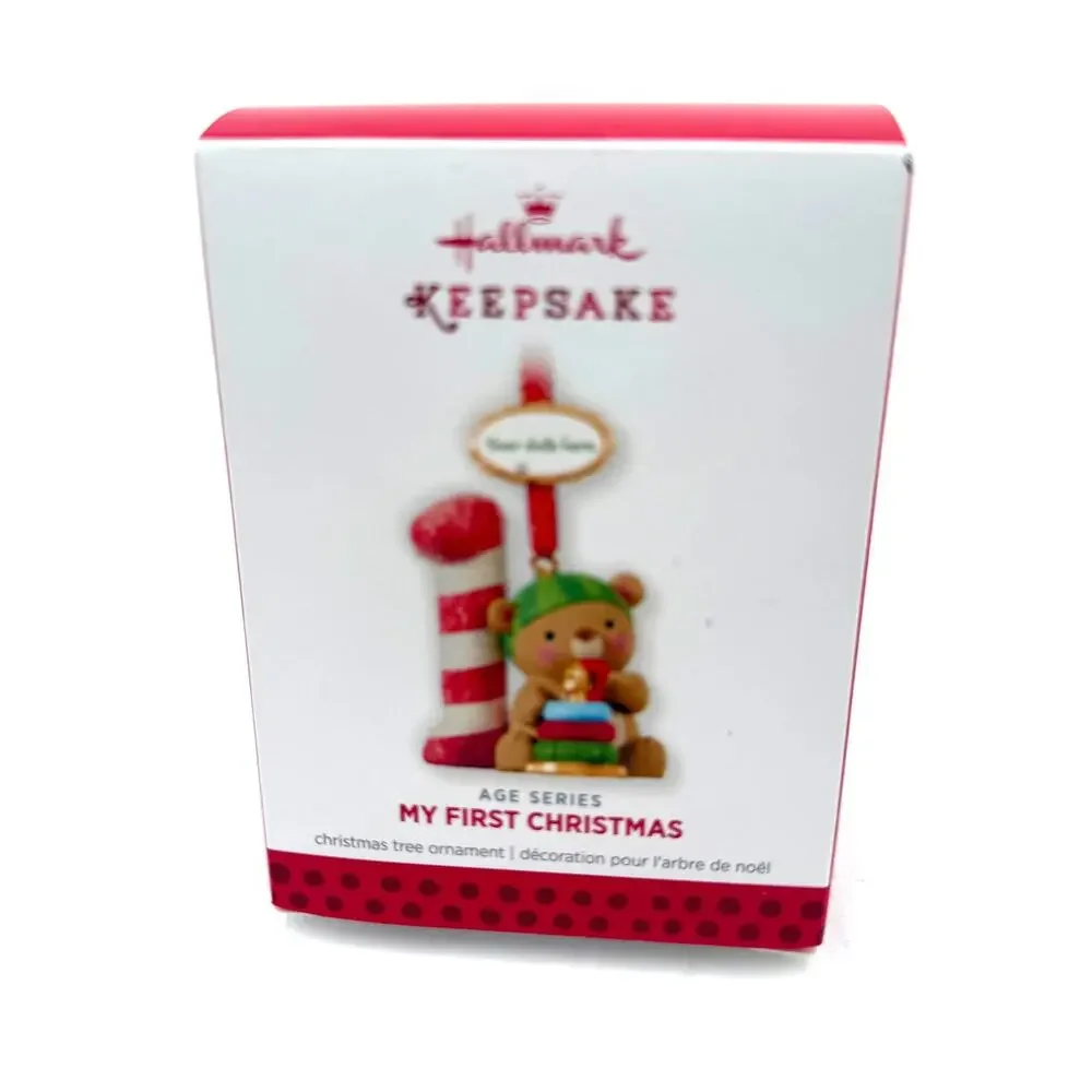 Hallmark Keepsake 2013 Age Series My First Christmas Ornament NEW In Box